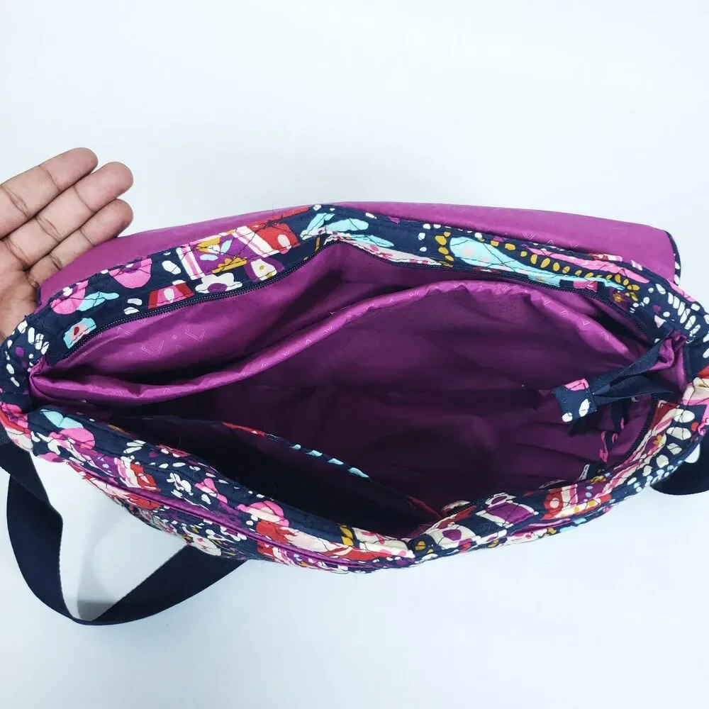 Vera Bradley Essential Tote Shoulder Bag Haymarket Paisley
